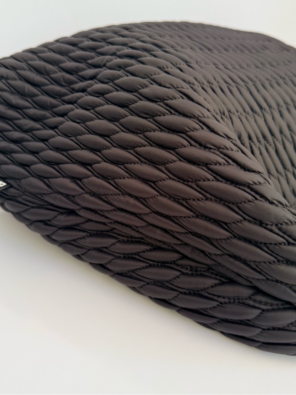 DKNY Black Quilted Hobo Shoulder Bag - Picture 8 of 8